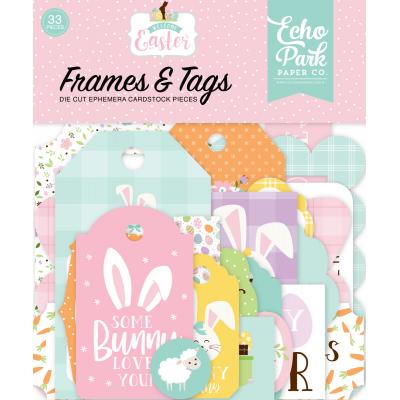 Echo Park Welcome Easter Die Cuts - Frames & Tags